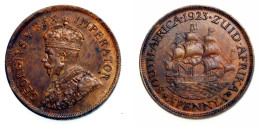 South Africa, George V, 1923, 1/2 Penny, KM 13.1 - Afrique Du Sud