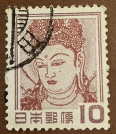 Japan 1952 Kannon Bosatsu, Horyu Temple 10y - Used - Oblitérés