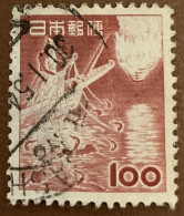 Japan 1952 Fishing With Japanese Cormorants 100y - Used - Gebruikt