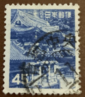 Japan 1952 Yomei Gate, Tosho Shrine, Nikko 45y - Used - Used Stamps