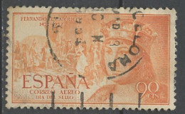 Espagne - Spain - Spanien Poste Aérienne 1952 Y&T N°PA258 - Michel N°F1014 (o) - 90c Journée Du Timbre - Gebraucht