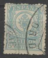 Espagne - Spain - Spanien Mandat 1915-20 Y&T N°M1 - Michel N°M(?) (o) - 5c Giro - Sellos De Giro