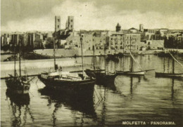 MOLFETTA - BARI - PANORAMA DEL PORTO NEL 1934 - RIEDIZIONE - Molfetta