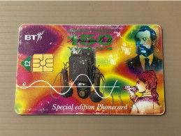 UK United Kingdom British Telecom Chip Phonecard - Alexander Graham Bell - Set Of 1 Used Card - Other & Unclassified