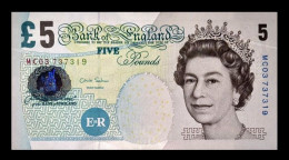 # # # Banknote Großbritannien (Great Britain) 5 Pound 2002 (Salmon) UNC- # # # - 5 Pond
