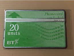 UK United Kingdom - British Telecom Phonecard - 20 Units - Set Of 1 Used Card - Collezioni
