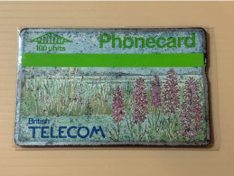 UK United Kingdom - British Telecom Phonecard - Flowers - Set Of 1 Used Card - Collezioni