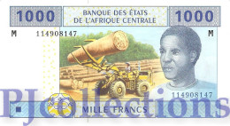 CENTRAL AFRICAN STATES 1000 FRANCS 2002 PICK 307M UNC - Other - Africa