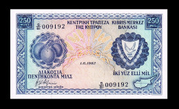 # # # Banknote Zypern (Cyprus) 250 Mils 1982 # # # - Chipre