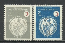 Turkey; 1958 Turkish Red Crescent Ass. Stamps - Sellos De Beneficiencia