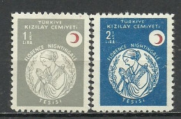 Turkey; 1958 Turkish Red Crescent Ass. Stamps - Francobolli Di Beneficenza