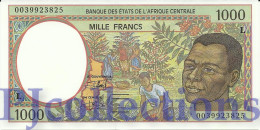 CENTRAL AFRICAN STATES 1000 FRANCS 2000 PICK 402Lg UNC - Other - Africa