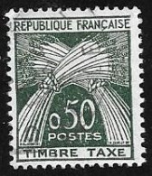 TAXE  -  TIMBRE N° 93  -   GERBE TIMBRE TAXE  -    OBLITERE  -  1960 - 1960-.... Usati