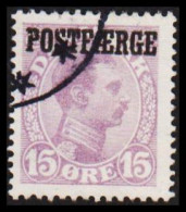 1919. Parcel Post (POSTFÆRGE). Chr. X. 15 Øre Violet. (Michel PF2a) - JF531167 - Paketmarken