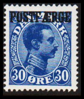 1922. Parcel Post (POSTFÆRGE). Chr. X. 30 Øre Blue. (Michel PF7) - JF531171 - Postpaketten