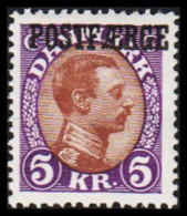 1941. Postfærge. Chr. X. 5 Kr Hinged. (Michel PF24) - JF531175 - Paquetes Postales