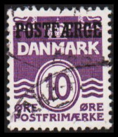 1939. DANMARK.  Parcel Post (POSTFÆRGE). 10 Øre (Michel PF23) - JF531178 - Paketmarken