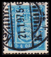 1879. Official. 4 Øre . Perf. 14x13½ Cancelled 21.1.97. (Michel D5YA) - JF531186 - Servizio