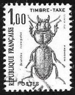 TAXE  -  TIMBRE N° 106     -   INSECTES  -     OBLITERE  -  1982 - 1960-.... Oblitérés