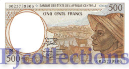 CENTRAL AFRICAN STATES 500 FRANCS 2000 PICK 501Ng UNC - Other - Africa