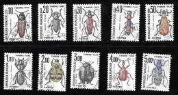 TAXE  -  TIMBRE N° 13 A 112    -   INSECTES  -     OBLITERE  -  1982 / 1983 - 1960-.... Usados