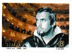 ITALY, 2022, MNH, MUSIC, OPERA, ETTORE BASTIANINI, 1v - Chanteurs