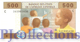 CENTRAL AFRICAN STATES 500 FRANCS 2002 PICK 606C UNC - Other - Africa