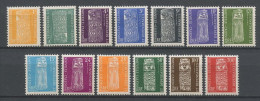 CALEDONIE 1959 Service N° 1/13 ** Neufs MNH Superbes C 65 € Totems - Service