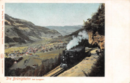 Suisse - OW - Die Brünigbahn Bei LUNGERN - Chemin De Fer, Train, Locomotive - Précurseur - Lungern