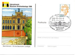 57684 - Bund - 1998 - 100Pfg Frauen PGAKte "IMB" SoStpl MUENCHEN - INTERNATIONALE MUENCHNER BRIEFMARKENTAGE - Filatelistische Tentoonstellingen
