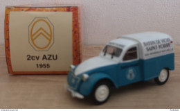 Citroen 2cv AZU Vichy Saint Yorre 1955 Norev 1:43 - Utilitaires