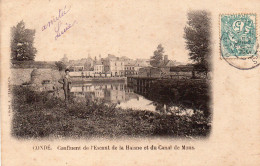CONDE - Confluent De L'Escaut De La Haisne Et Du Canal De Mons - Conde Sur Escaut