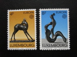 Luxembourg - Europa 1974 "Sculptures"  Y.T. 832/833 - Neuf (trace De Charnière Quasi Invisible) MLH - 1974