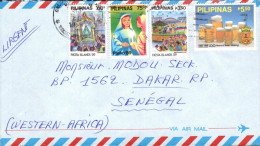 HONG KONG AFFRANCHISSEMENT COMPOSE SUR LETTRE EXPRESS POUR LA FRANCE 1983 - Storia Postale