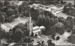 Market Bosworth Church And Hall, Leicestershire, C.1960s - Aerofilms RP Postcard - Otros & Sin Clasificación