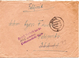 57708 - Deutsches Reich - 1942 - FpBf (18.2.42) BERLIN -> Fp#36211, Stpl "Zurueck Anschrift Hat Sich Geaendert..." - Covers & Documents