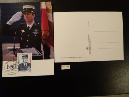 FRANCE 2023 1,16 COLONEL ARNAUD BELTRAME OBLITÉRATION PREMIER JOUR  23 03 2023  CARTE POSTALE F.D.C. - 2020-…