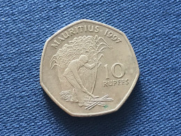 Münze Münzen Umlaufmünze Mauritius 10 Rupien 1997 - Mauritius