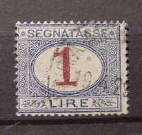 1890 SEGNATASSE LIRE 1 VARIETA'  (n134) - Taxe