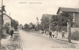 France - L'abbaye - Avenue De La Gare - Edition Bouzin - Animé  - Carte Postale Ancienne - Saint-Brieuc