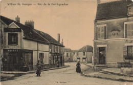 France -Villiers Saint Georges - Rue De La Ferté Gaucher - Ed. Bedeau - Animé - Mignot - Carte Postale Ancienne - Villiers Saint Georges