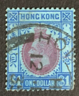 1912 -14 - Hong Kong - King George V - 1 Dollar  - Used - Usati