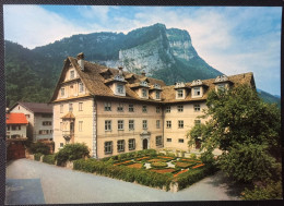 NÄFELS Freulerpalast Hofseite Mit Französischem Garten - Näfels