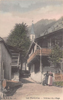 Suisse - VS - Les MARECOTTES Près Salvan - Intérieur Du Village - Vallée Du Trient - Tirage Couleurs (plus Rare) - Salvan