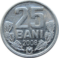 MOLDAVIA - MOLDOVA - 25  Bani 2008 - Moldavië
