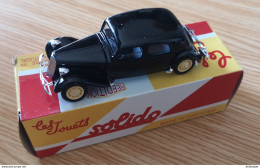 Citroen 15 Cv 1939 Solido Hachette 1:43 - Solido