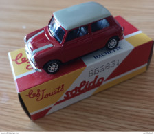 Mini-Cooper S 1969 Solido Hachette 1:43 - Solido