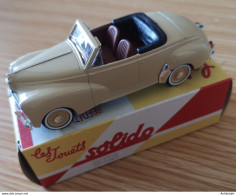 Peugeot 203 Cabriolet 1954 Solido Hachette 1:43 - Solido