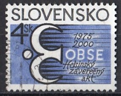 SLOVAKIA 374,used,falc Hinged - Usati