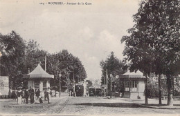 FRANCE - 18 - BOURGES - Avenue De La Gare - Edit Les Nouvelles Galeries - Carte Postale Ancienne - Bourges